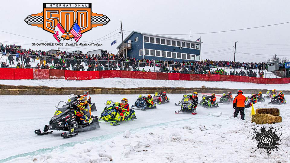 International 500 Snowmobile Race