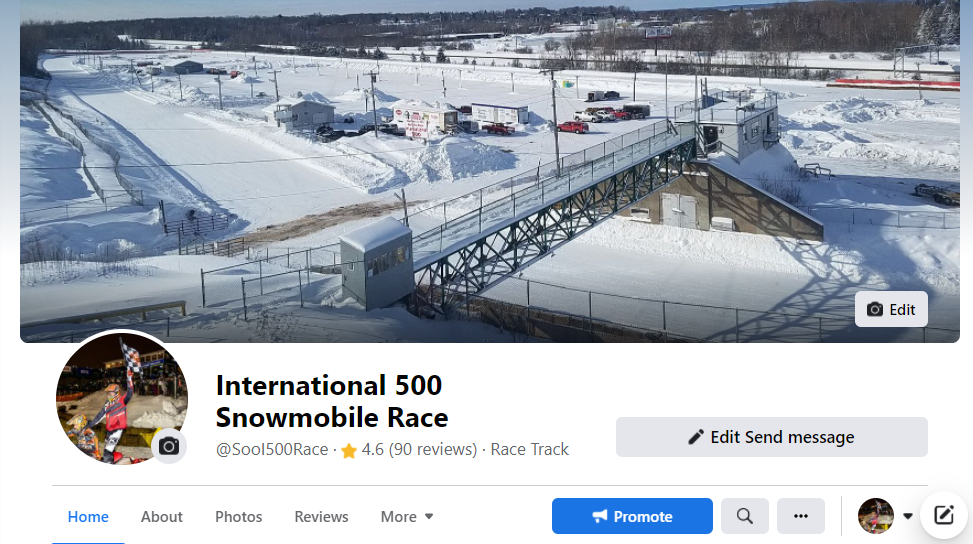 International 500 Snowmobile Race The most grueling and prestigious