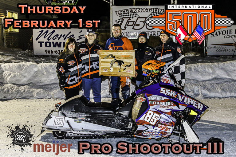 Official Entry Lists For The 55th Running of the International 500 Snowmobile Endurance Race